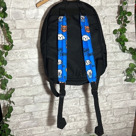 ORIGAUDIO Swag Up Backpack Various Dog Print “Will Wag for Swag” - Picture 4 of 13